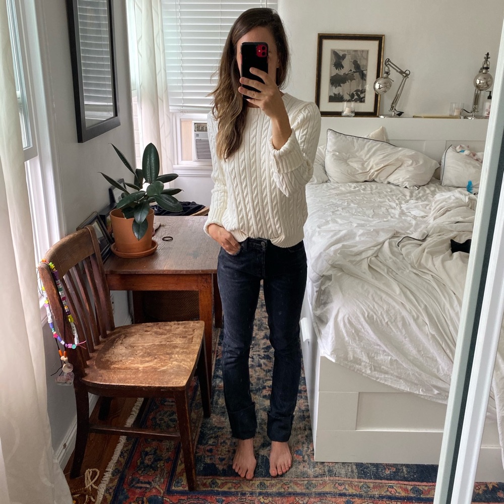 LL Bean Fisherman Sweater